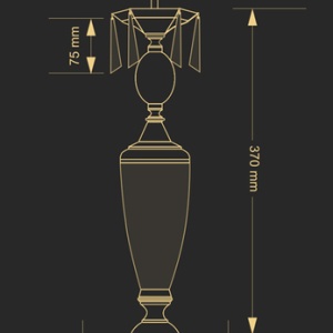 Lustra design clasic cristal Asfour Monza 87778 universul-luminii.ro