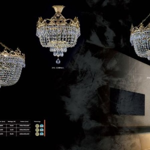 Lustra design LUX Cristal Bohemia Exclusive CORINA I. CE 54128 universul-luminii.ro