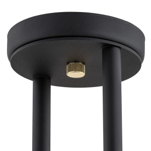 Lustra design minimalist MORITZ negru 103288 universul-luminii.ro