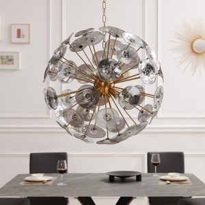 Lustra design modern Infinity Home auriu 149308 universul-luminii.ro