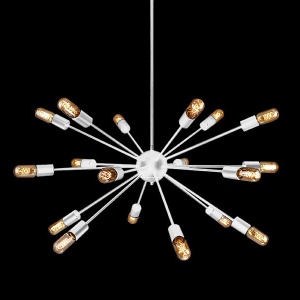 Lustra design RETRO ORBIT White 55068 universul-luminii.ro