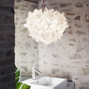Lustra design unicat realizat manual Veli Frunze M, 45cm 214588 universul-luminii.ro