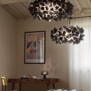 Lustra design unicat realizata manual Clizia Mama Non Mama Black, 53cm 123118 universul-luminii.ro