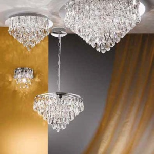 Lustra eleganta cristal K9 diametru 75cm Celeste DLU 2401/75 chrom OR 174788 universul-luminii.ro