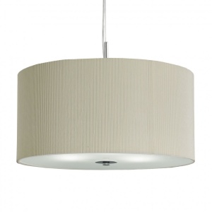 Lustra eleganta design clasic Drum Pleat crem 2356-60CR SRT