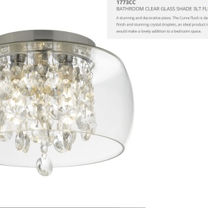 Lustra eleganta pentru baie IP44 Bathroom 3L 1773CC SRT 185278 universul-luminii.ro