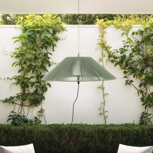 Lustra exterior suspendata portabila IP65 SAIGON OUT C100 olive green