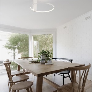 Lustra LED aplicata ajustabila GARVE alba 30W - Img 2