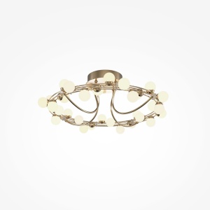 Lustra LED aplicata design modern decorativ Tessara 60cm - Img 4