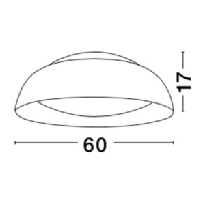 Lustra LED aplicata design modern Landon - Img 2