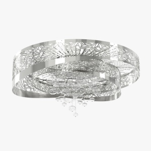Lustra LED aplicata moderna diametru 100cm, design LUX GLORY 05-CH 198268 universul-luminii.ro