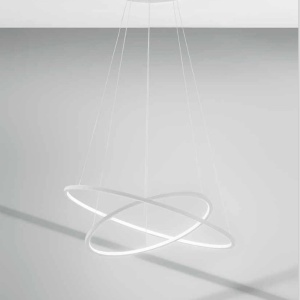 Lustra LED circulara cu 2 inele 80/60cm ERIKA 146658 universul-luminii.ro