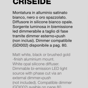 Lustra LED circulara diametru 80cm CRISEIDE, alb, negru sau auriu 227278 universul-luminii.ro
