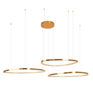 Lustra LED cu 3 inele suspendate Cayenne 3 - Img 1
