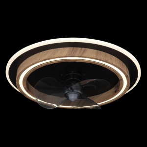 Lustra LED cu ventilator si telecomanda BOZAN 162948 universul-luminii.ro
