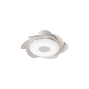 Lustra LED cu ventilator si telecomanda FLOWER alb - Img 3