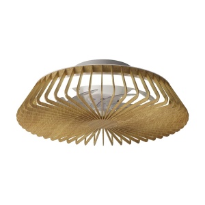Lustra LED cu Ventilator si telecomanda HIMALAYA Mini lemn