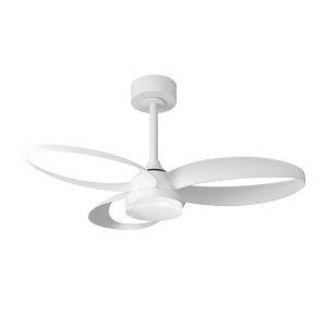 Lustra LED cu ventilator si telecomanda INFINITY alb - Img 7