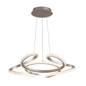 Lustra LED decorativa Doodle Champagne