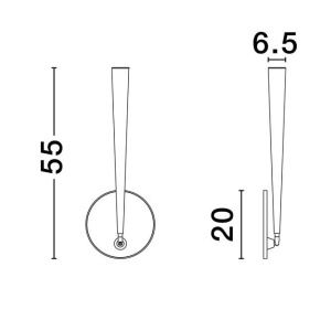 Lustra LED design ambiental EKEI negru 153468 universul-luminii.ro
