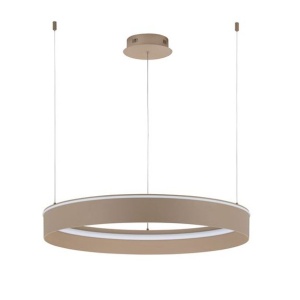 Lustra LED design circular OLIVIA bej D-78cm