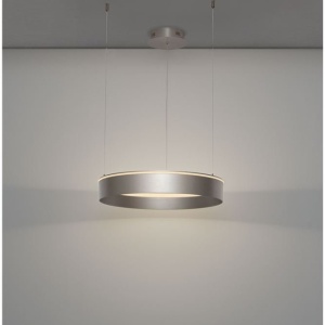 Lustra LED design circular OLIVIA nickel D-60cm - Img 7