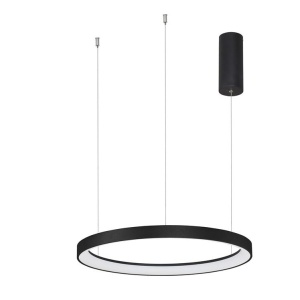Lustra LED design modern circular PERTINO negru 38W NVL-9853682