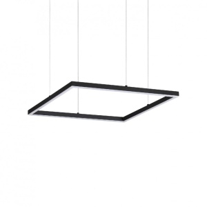 Lustra LED design modern geometric ORACLE SLIM SP D050 SQUARE 3000K ON-OFF BK - Img 1