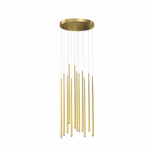 Lustra LED design modern minimalist 45cm Louise 12 gold ZZ AZ3420