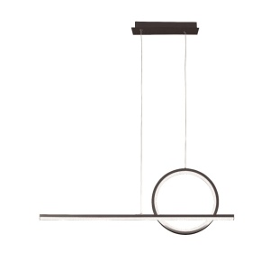 Lustra LED design modern minimalist KITESURF 30W neagra