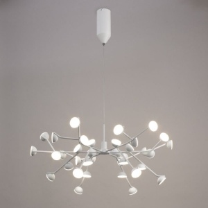 Lustra LED dimabil design modern ADN alb Large 132088 universul-luminii.ro