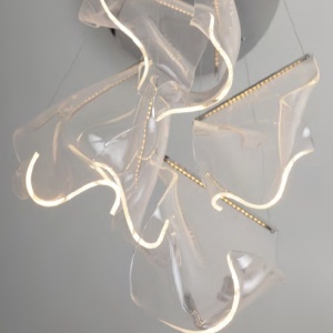 Lustra LED dimabila design deosebit Silk 70888 universul-luminii.ro
