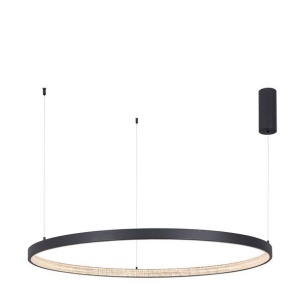 Lustra LED dimabila, design modern PRESTON, 110cm negru NVL-9865110