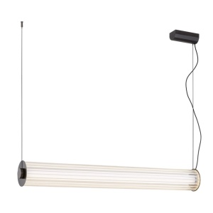 Lustra LED eleganta realizata manual Hampton titan periat