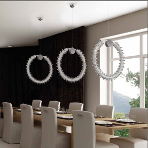 Lustra LED moderna Vision design LUX cristal SPARKLING FROST 55cm 173348 universul-luminii.ro