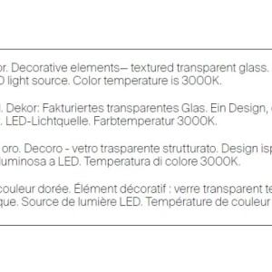 Lustra LED, pendul design modern Maya auriu - Img 7
