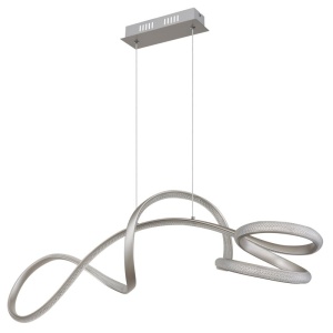 Lustra LED suspendata 4000K SWIRL nichel 249758 universul-luminii.ro