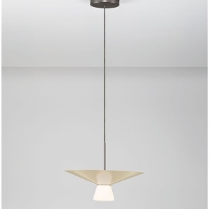 Lustra LED suspendata BARIS White Tea 38cm - Img 9
