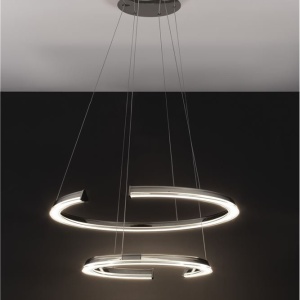 Lustra LED suspendata design circular ELMO 232828 universul-luminii.ro
