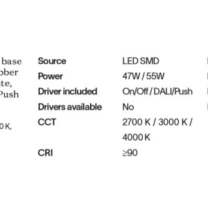 Lustra LED suspendata design circular Oz sp d60 on-off 4000k alama 162898 universul-luminii.ro