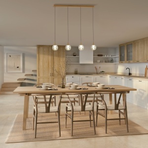 Lustra LED suspendata design decorativ ANDROMEDA auriu