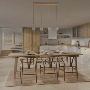 Lustra LED suspendata design decorativ ANDROMEDA auriu - Img 6
