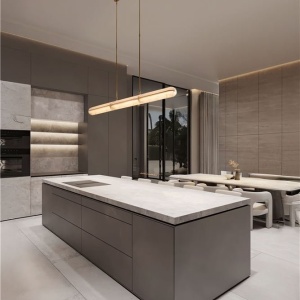 Lustra LED suspendata design decorativ GLOREE - Img 7