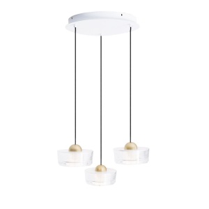Lustra LED suspendata design decorativ Lipari 3L