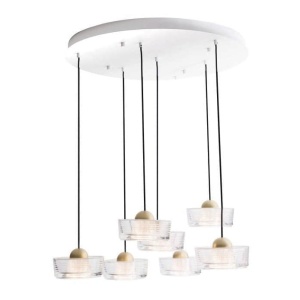 Lustra LED suspendata design decorativ Lipari 7L