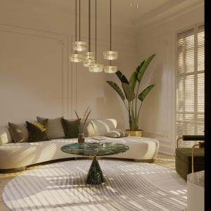 Lustra LED suspendata design decorativ Lipari 7L 161018 universul-luminii.ro