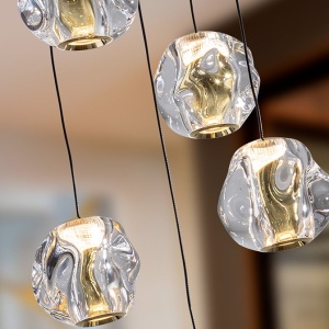 Lustra LED suspendata design decorativ modern Zaria 5L 86338 universul-luminii.ro