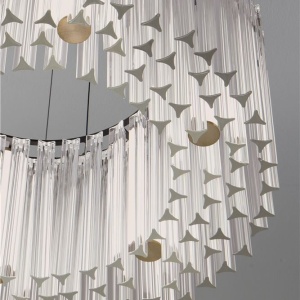 Lustra LED suspendata design decorativ NOL D-68cm - Img 7