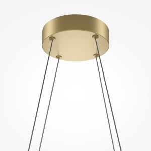Lustra LED suspendata design geometric Halo alama 145858 universul-luminii.ro