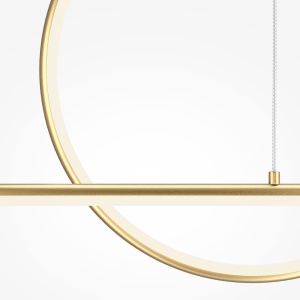 Lustra LED suspendata design geometric Halo alama 145868 universul-luminii.ro